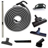 Ducted Vacuum Hose and Tool Kit with Turbo Tool and Hard Floor Brush- 9m or 12m Switch or Standard hose
