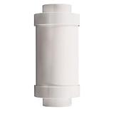 Ducted Vacuum PVC Pipe Muffler 6 inch - White