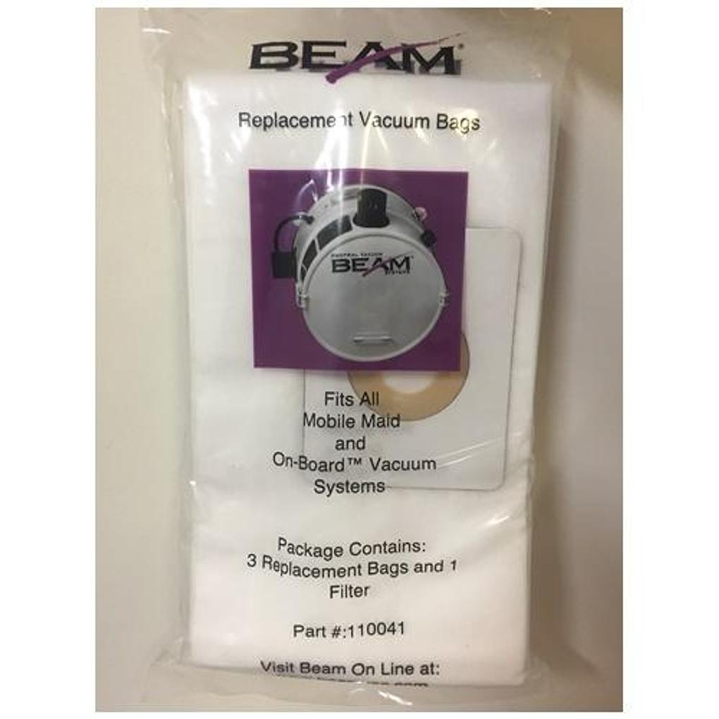 Beam Genuine Synthetic filter bags 3 pk to suit MM and On-Board models