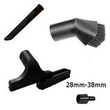 Vacuum Cleaner Small attachment kit 3pce - 28mm-38mm